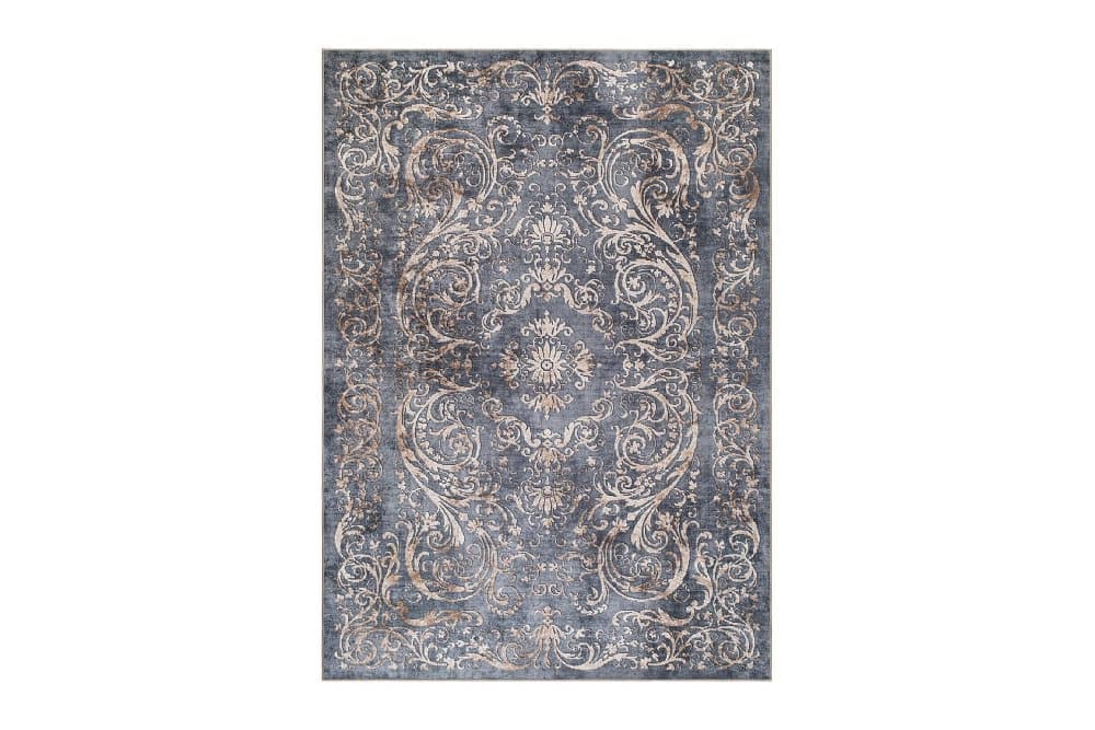 ARELLA ROCO Wiltonmatta 160x230 cm Tvättbar Antracit