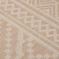 Pikkukuva 5 / 6: vidaXL Ulkomatto Flatweave 100x200 cm ruskeat raidat