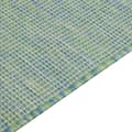 Miniatyrbilde 4 av 6: vidaXL Utendørs flatvevd teppe 160x230 cm turkis