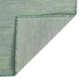 Miniatyrbilde 2 av 6: vidaXL Utendørs flatvevd teppe 160x230 cm turkis