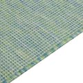 Miniatyrbilde 4 av 6: vidaXL Utendørs flatvevd teppe 140x200 cm turkis