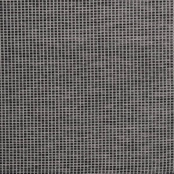 vidaXL Utendørs flatvevd teppe 200x280 cm grå