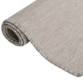 Pikkukuva 3 / 6: vidaXL Ulkomatto Flatweave 120x170 cm harmaanruskea