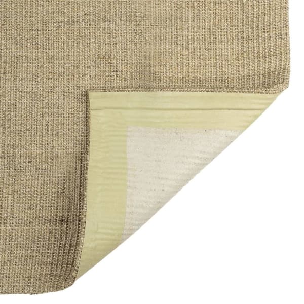 vidaXL Teppe naturlig sisal 66x350 cm grønn