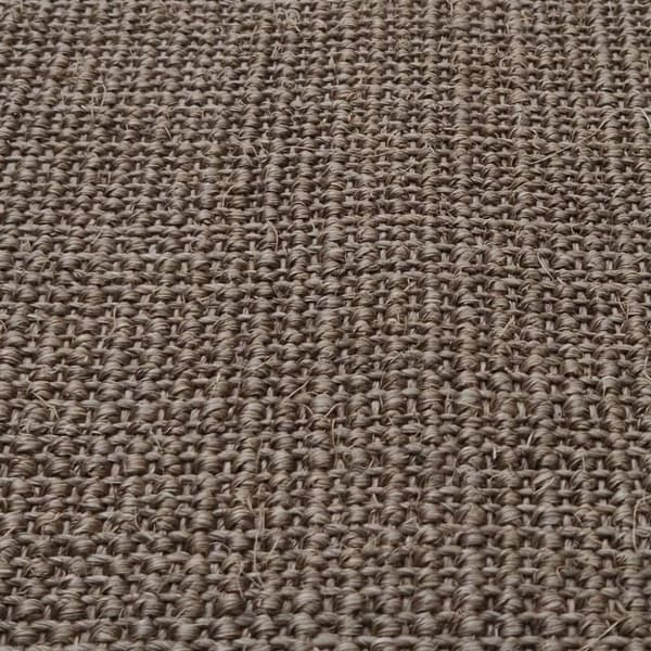vidaXL Teppe naturlig sisal 66x200 cm brun
