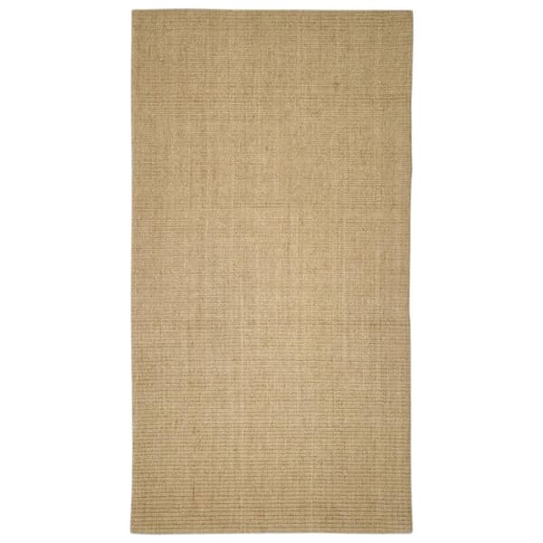vidaXL Teppe naturlig sisal 80x150 cm