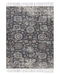 Miniatyrbild 1 av 6: Matta Flerfärgad polyester och bomull 140 x 200 cm Orientalisk med tofsar Vardagsrum Sovrum