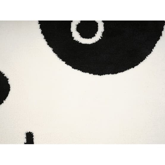 Little Louie Panda Barnmatta 150Cm (Svart/Vit)