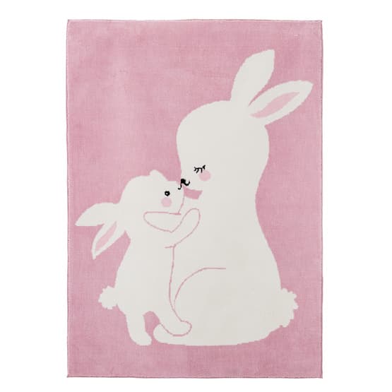 Little Louie Bisou Barnmatta 120X170 Cm (Rosa)