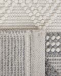 Pikkukuva 5 / 6: Matto vaalea beige harmaa 140 x 200 cm villa geometrinen kuvio suorakulmio moderni boho