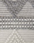 Pikkukuva 6 / 6: Matto vaalea beige harmaa 140 x 200 cm villa geometrinen kuvio suorakulmio moderni boho