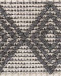 Pikkukuva 6 / 6: Matto vaalea beige harmaa 80 x 150 cm villa suorakulmio geometrinen kuvio moderni boho