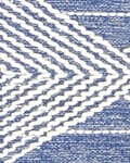Pikkukuva 6 / 6: Matto vaalea beige sininen 160 x 230 cm villa geometrinen kuvio suorakulmio moderni boho