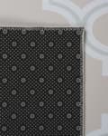 Pikkukuva 5 / 6: Matto beige polyesteri 80 x 300 cm quatrefoil-kuvio neliskulmainen moderni tyyli