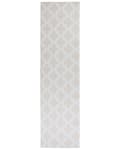 Pikkukuva 1 / 6: Matto beige polyesteri 80 x 300 cm quatrefoil-kuvio neliskulmainen moderni tyyli