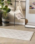 Miniatyrbild 2 av 6: Matta Beige Polyester 60 x 200 cm Orientaliskt Fyrpassmönster Vardagsrum Sovrumsdekorationer