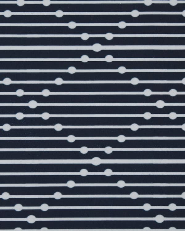 Område Tæppe Marineblå Polyester 70 x 200 cm Løber Geometrisk Mønster Stue Soveværelse Gang Traditionel