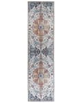 Pikkukuva 4 / 6: Matto monivärinen polyesteri 80 x 300 cm käytävälle itämainen kuviointi vintage-tyyli