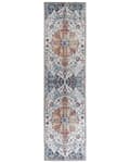 Pikkukuva 1 / 6: Matto monivärinen polyesteri 80 x 300 cm käytävälle itämainen kuviointi vintage-tyyli