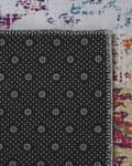 Pikkukuva 5 / 6: Matto monivärinen polyesteri 80 x 240 cm käytävälle itämainen kuviointi vintage-tyyli