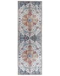 Pikkukuva 1 / 6: Matto monivärinen polyesteri 80 x 240 cm käytävälle itämainen kuviointi vintage-tyyli