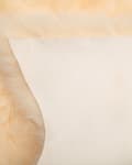 Miniatyrbilde 5 av 5: Saueskinnsteppe Beige 65 x 110 cm Naturlig Høy Pile Rustikk Stil