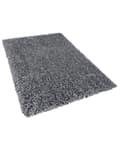 Miniatyrbilde 4 av 6: Teppe Svart Hvit Polyester 140 x 200 cm Shaggy Mykt Dekorativt Soverom Stue Moderne