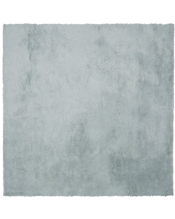 Teppe Grønn Bomull Polyester 200 x 200 cm Shaggy Dekorativt Tilbehør Innredning Stue Soverom Moderne