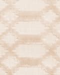 Miniatyrbilde 6 av 7: Teppe Beige Viskose 140 x 200 cm Geometrisk Mønster Håndvevd
