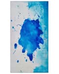 Miniatyrbilde 1 av 5: Teppe Flerfarget Polyester 80 x 150 cm Abstrakt mønster med malingsflekker Antiskli Moderne design Tilbehør Tekstiler