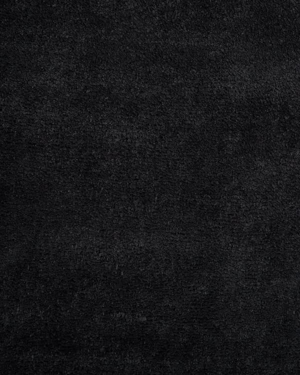 Teppe Svart Bomull Polyester 140 x 200 cm Shaggy Dekorativt Tilbehør Innredning Stue Soverom Moderne