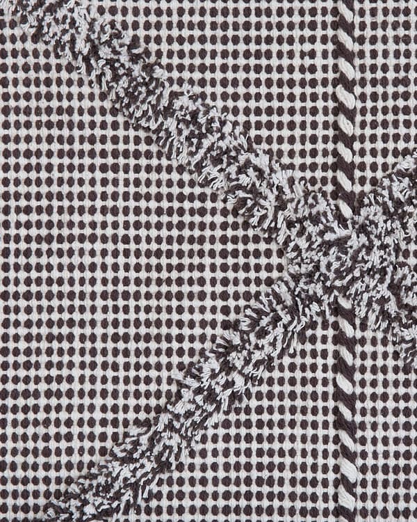 Teppe Brun 80 x 150 cm Geometrisk mønster med Dusker Orientalsk