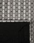 Miniatyrbilde 5 av 6: Teppe Mørkegrå Ull og Polyester 160 x 230 cm Håndtuftet Klassisk Design