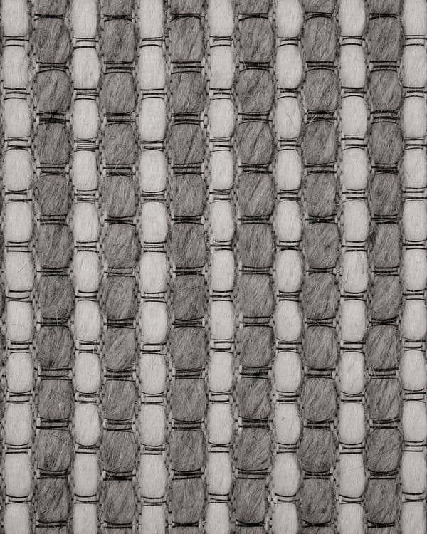 Teppe Mørkegrå Ull og Polyester 160 x 230 cm Håndtuftet Klassisk Design