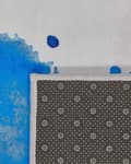 Miniatyrbilde 5 av 5: Teppe Flerfarget Polyester 140 x 200 cm Abstrakt mønster med malingsflekker Antiskli Moderne design Tilbehør Tekstiler