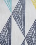 Miniatyrbilde 5 av 6: Grått og Gult Teppe med Trykt Geometrisk Mønster 160 x 230 cm med Lav Luv
