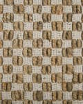 Miniatyrbilde 6 av 6: Løperteppe Beige Jute og Bomull 50 x 80 cm Frynsete Håndvevd Boho Gang Soverom