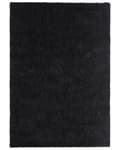 Miniatyrbilde 1 av 6: Teppe Svart Polyester Bomull 160 x 230 cm Shaggy Dekorativt Moderne Tilbehør Innredning