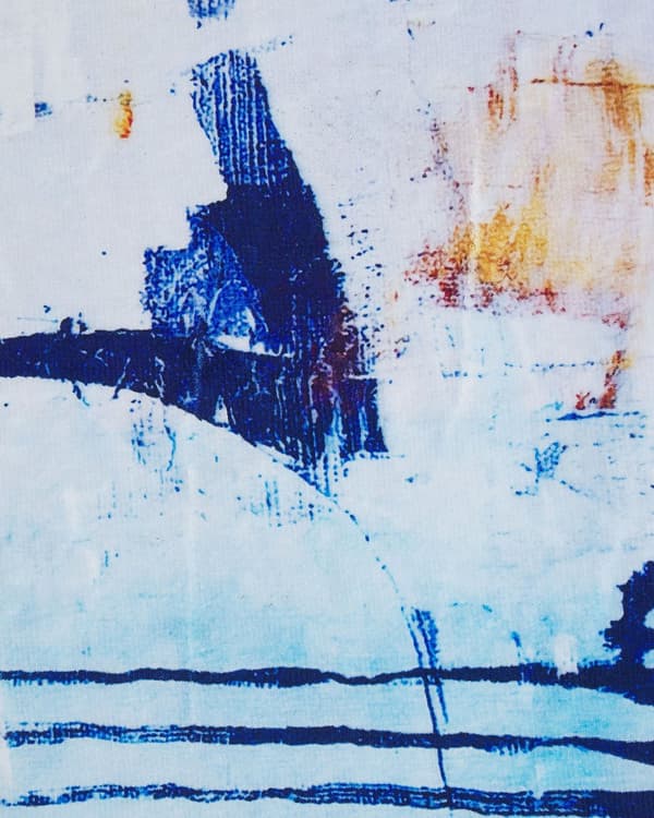 Teppe Flerfarget 140 x 200 cm Abstrakt Malingseffekt Trykt Lav Haug Moderne