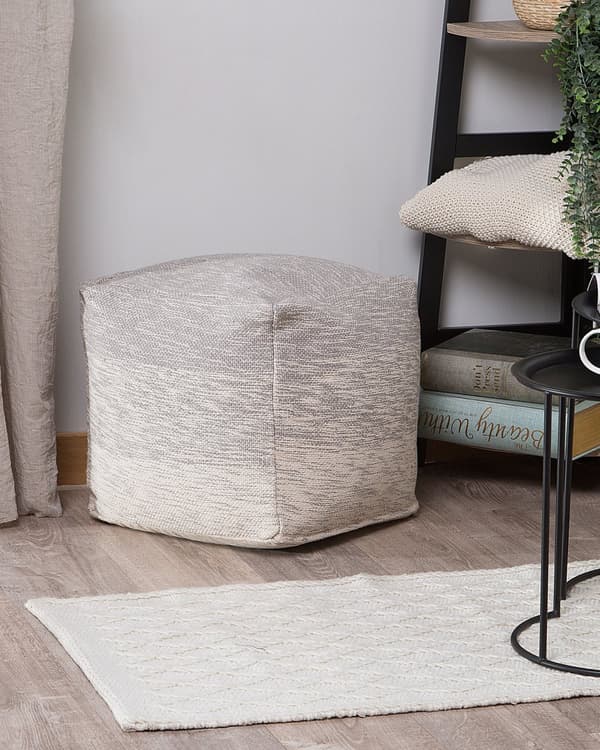 Gulvteppe Off-White Ull Viskose 80 x 150 cm Rektangulært Håndvevd Boho