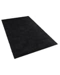 Miniatyrbilde 5 av 7: Teppe Svart Polyester Bomull 200 x 300 cm Shaggy Dekorativt Moderne Tilbehør Innredning