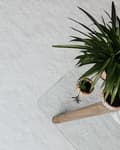 Miniatyrbilde 4 av 8: Teppe Hvit Polyester Bomull 160 x 230 cm Shaggy Dekorativt Moderne Tilbehør Innredning
