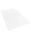 Miniatyrbilde 6 av 8: Teppe Hvit Polyester Bomull 160 x 230 cm Shaggy Dekorativt Moderne Tilbehør Innredning