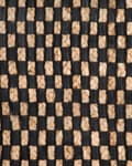 Miniatyrbilde 6 av 6: Gulvteppe Svart Beige 140 x 200 cm Geometrisk mønster Retro Jacquard Kuskinn
