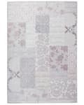 Miniatyrbilde 4 av 7: Flerfarget Teppe i Grå Polyester 160 x 230 cm med Lav luv Blomstermønster Vintage Romantisk Moderne Stil