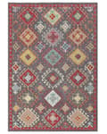 Miniatyrbilde 4 av 6: Gulvteppe Flerfarget Ull 160 x 230 cm Tykk Tett Orientalsk Mønster