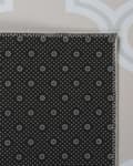 Miniatyrbilde 5 av 6: Teppe Beige Polyester 80 x 200 cm Løper Quatrefoil Orientalsk Tilbehør Tekstil Stue Soverom Gang