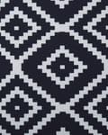 Miniatyrbilde 6 av 6: Gulvteppe Svart Hvit Polyester 60 x 200 cm Moderne Stue Soverom Dekorasjon