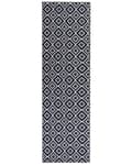 Miniatyrbilde 1 av 6: Gulvteppe Svart Hvit Polyester 60 x 200 cm Moderne Stue Soverom Dekorasjon