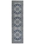 Miniatyrbilde 4 av 6: Gulvteppe Grå Blå Polyester 80 x 300 cm Moderne Stue Soverom Dekorasjon Orientalsk